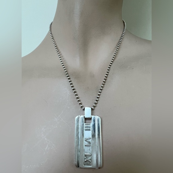 🔴Authentic TIFFANY & CO Numerical Dog Tag Necklace 🔴 - Picture 5 of 10